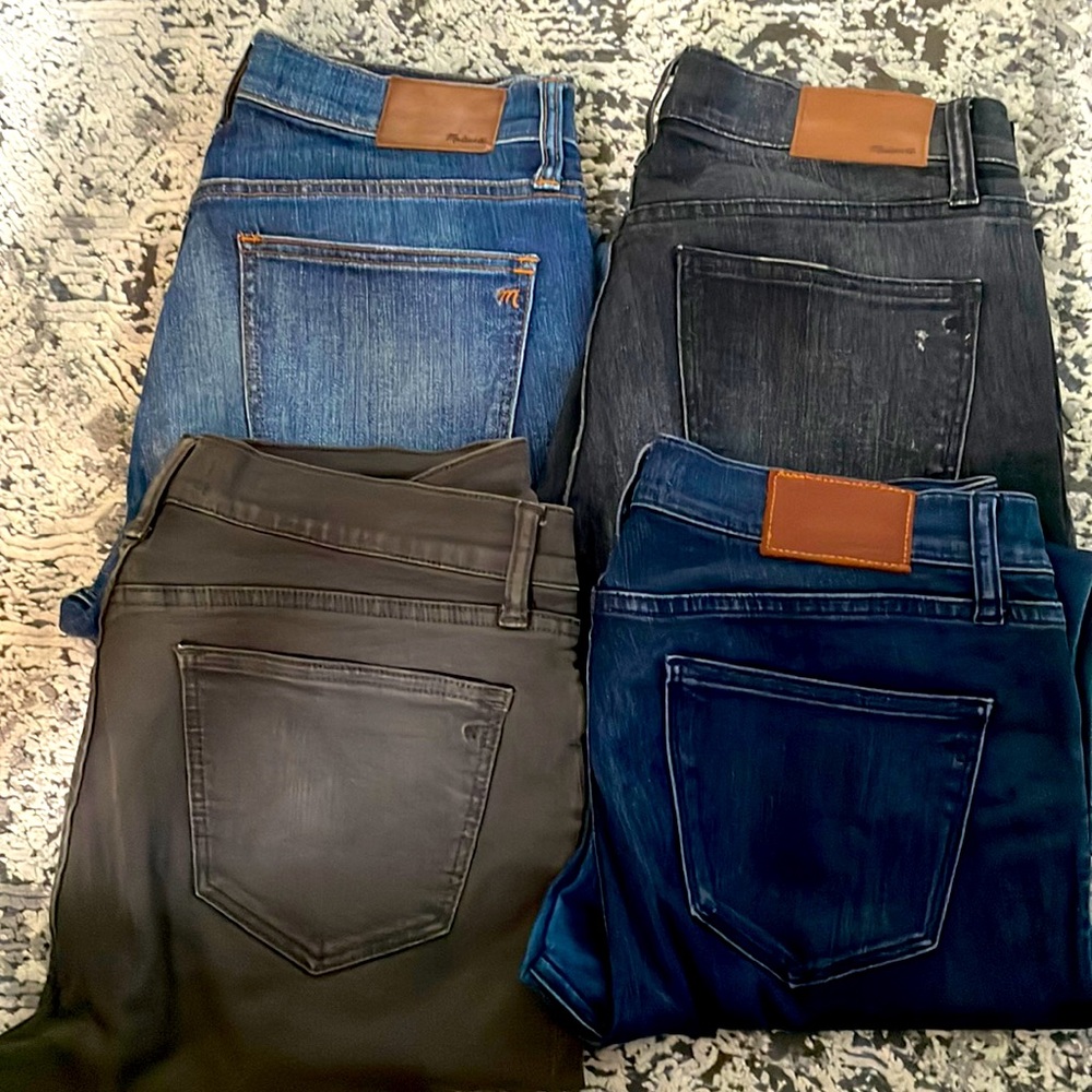 4 Madewell Jeans SZ. 29